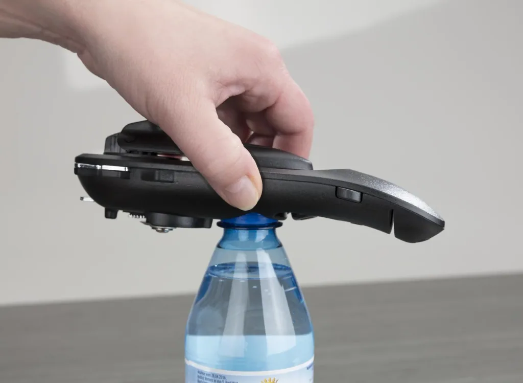 6 in 1 Multi-Opener for Lids, Cans and Bottles, Black