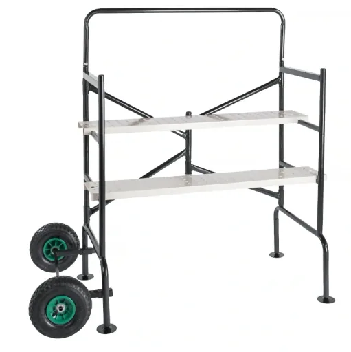 Mobile scaffolding