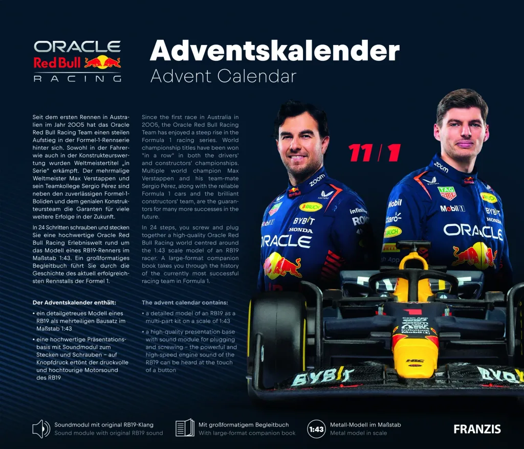 Oracle Red Bull Racing Adventskalender