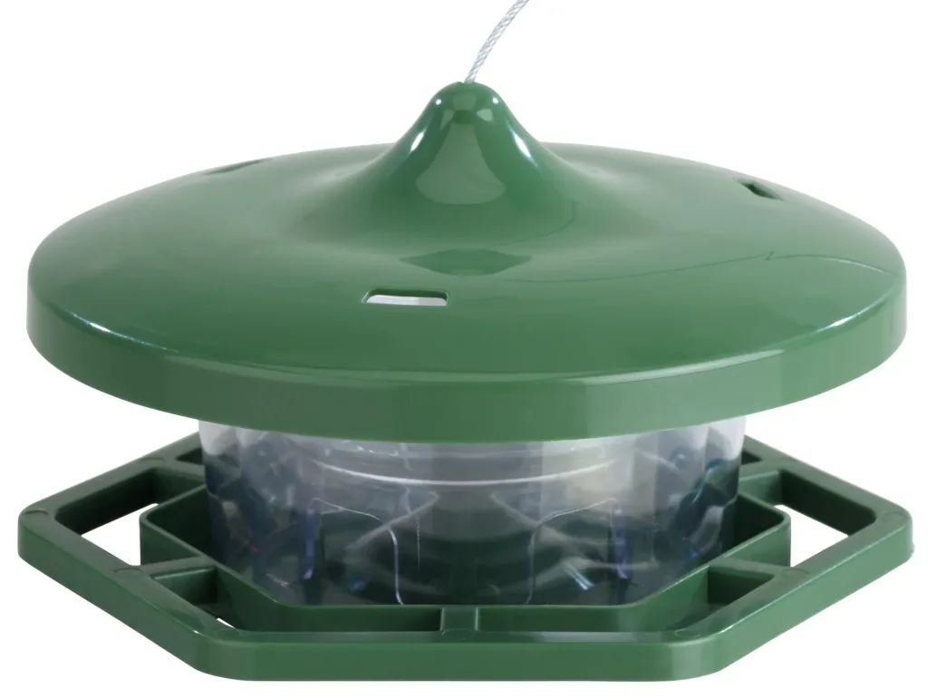 Vogelvoeder silohuis, groen