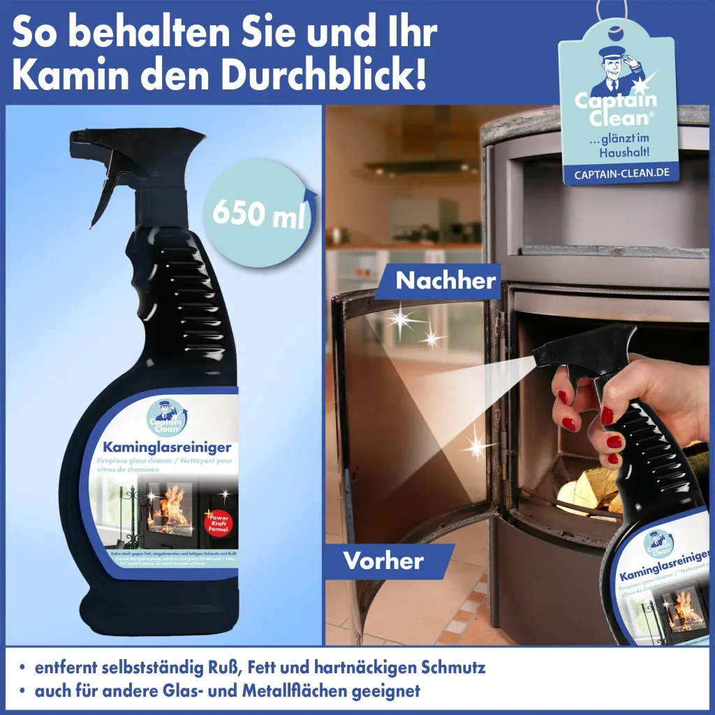 Kachelglasreiniger, 650 ml