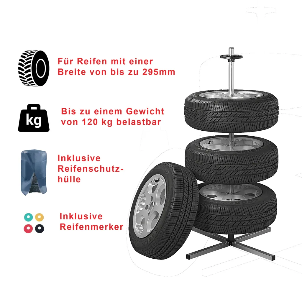 Bandenboom tot Ø 295 mm