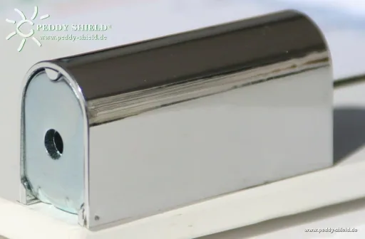 Chromen kabelspanset voor kabelgespannen zonnescherm