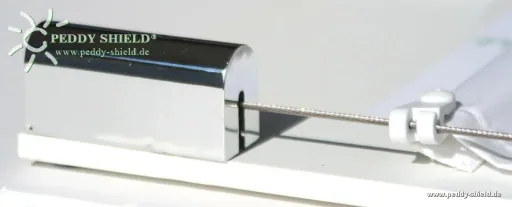 Chromen kabelspanset voor kabelgespannen zonnescherm