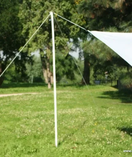 Metalen stok voor zonnescherm, 270 cm