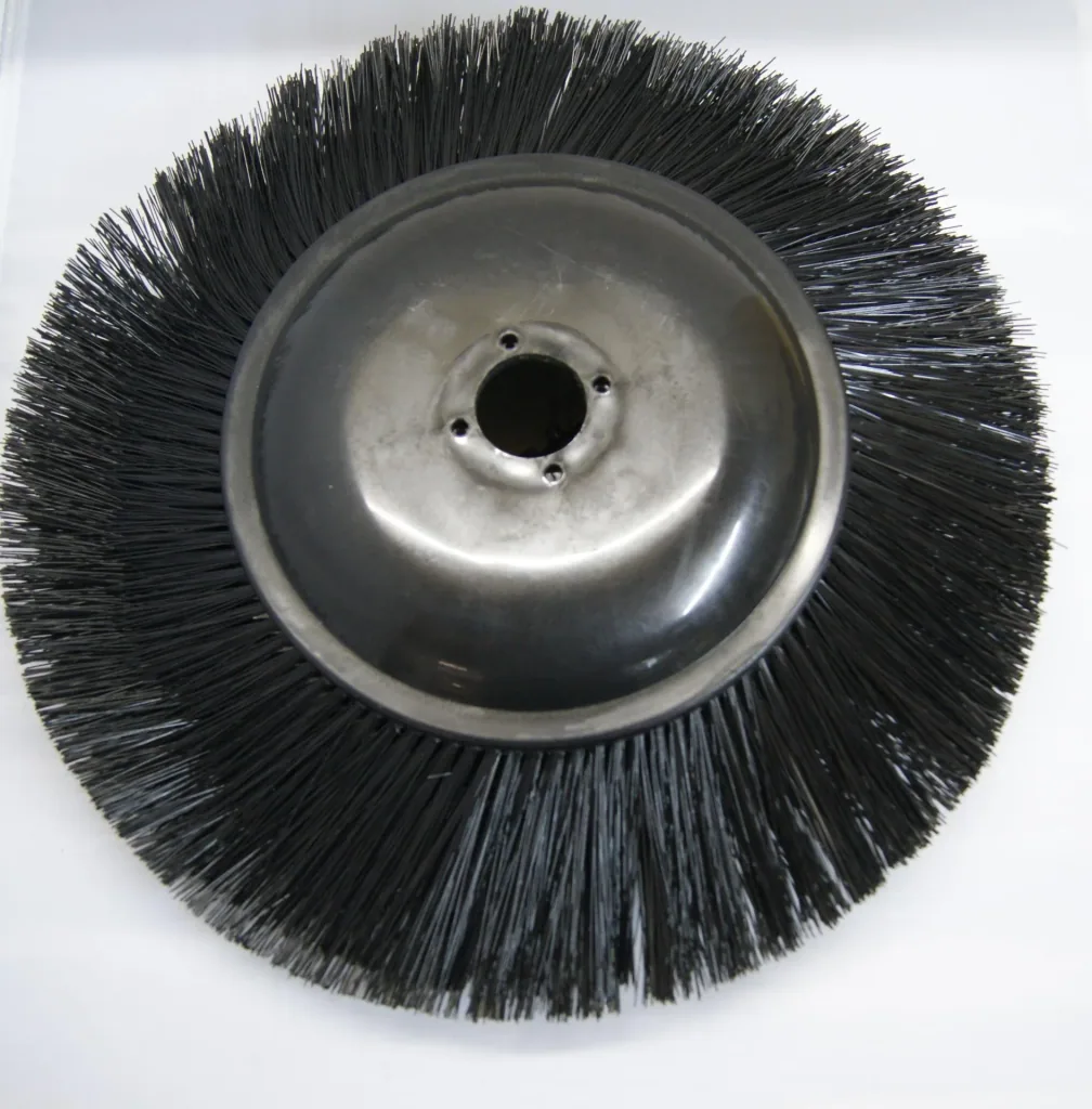Reserveonderdeelenset voor veger, 2 borstels + 1 afdichtingslip