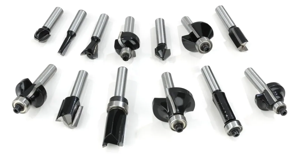 HM frees set 13-delig (bovenfrees), 8 mm schacht