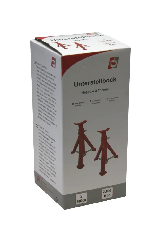 Opvouwbare bokken, 2 t, 2 stuks