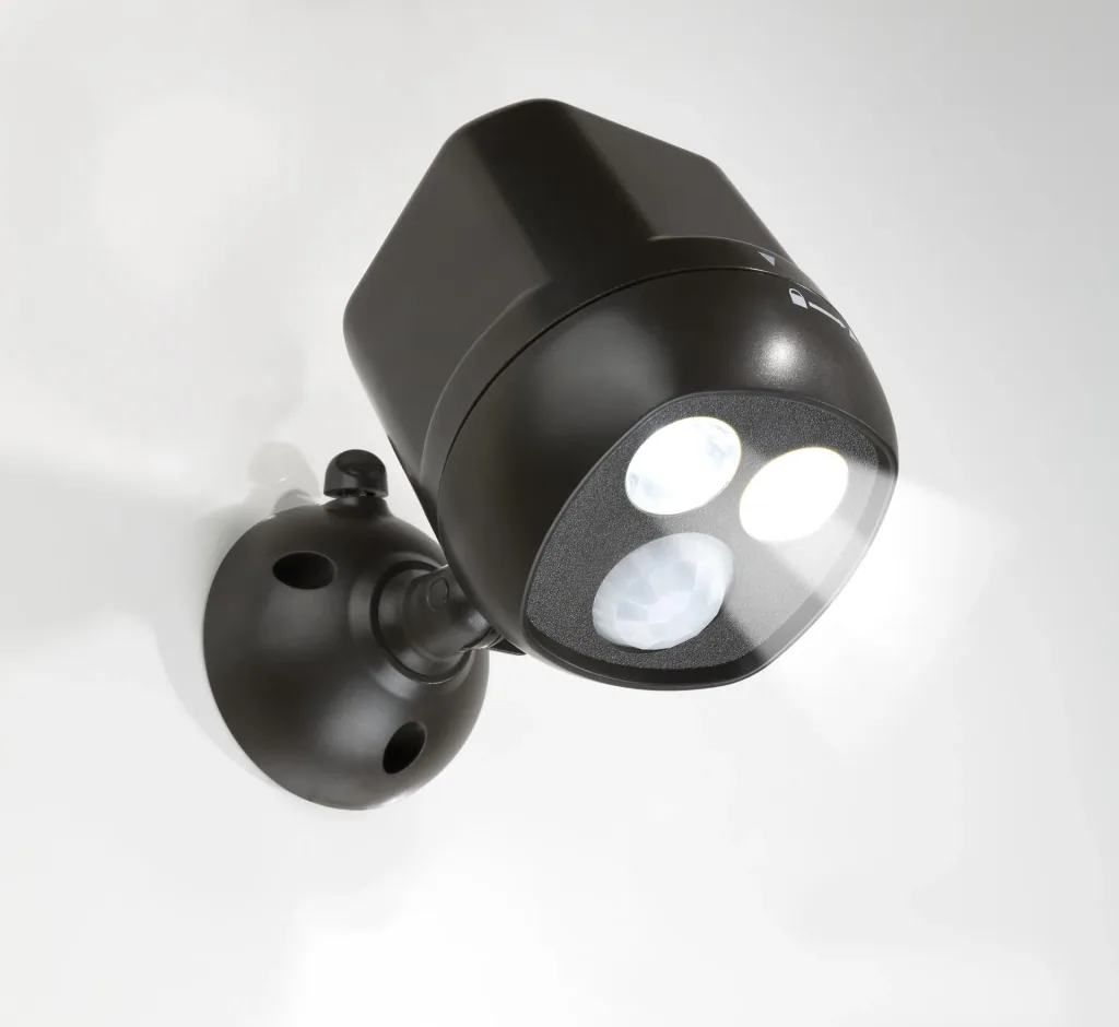 LED-veiligheidslicht met radiokoppeling, 2 stuks (Batterijen niet inbegrepen)