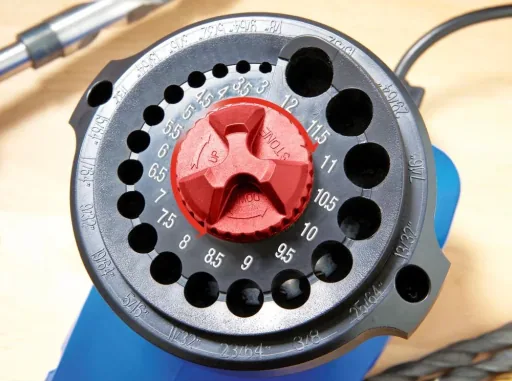 Elektrische slijpmachine voor spiraalboren 95 W / 230 V