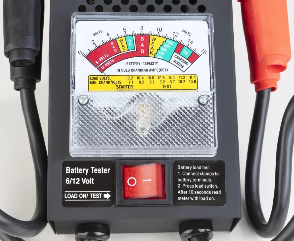 Prestatietester voor batterijen