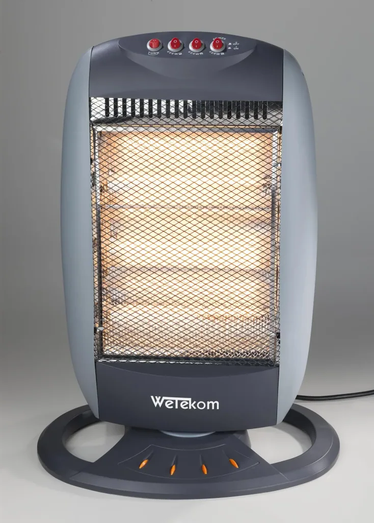 Halogeenverwarming, 3 standen