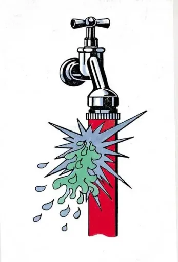 Slangbreukbeveiliging met automatische waterstop