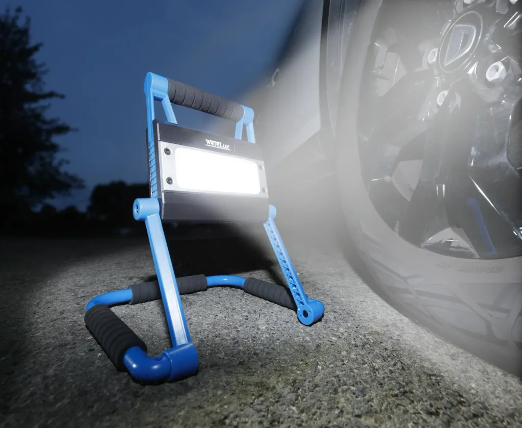 Opvouwbare LED-werkverlichting, oplaadbaar, 25 watt