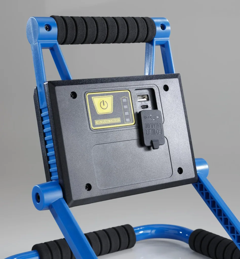 Opvouwbare LED-werkverlichting, oplaadbaar, 25 watt
