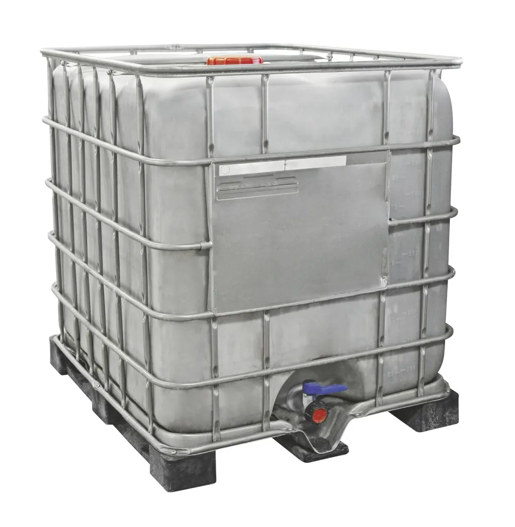 Aansluitset voor IBC-containers - met flexibele pantserslang