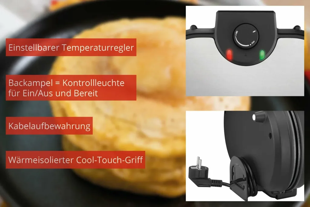 Amerikaanse pannenkoekenmaker