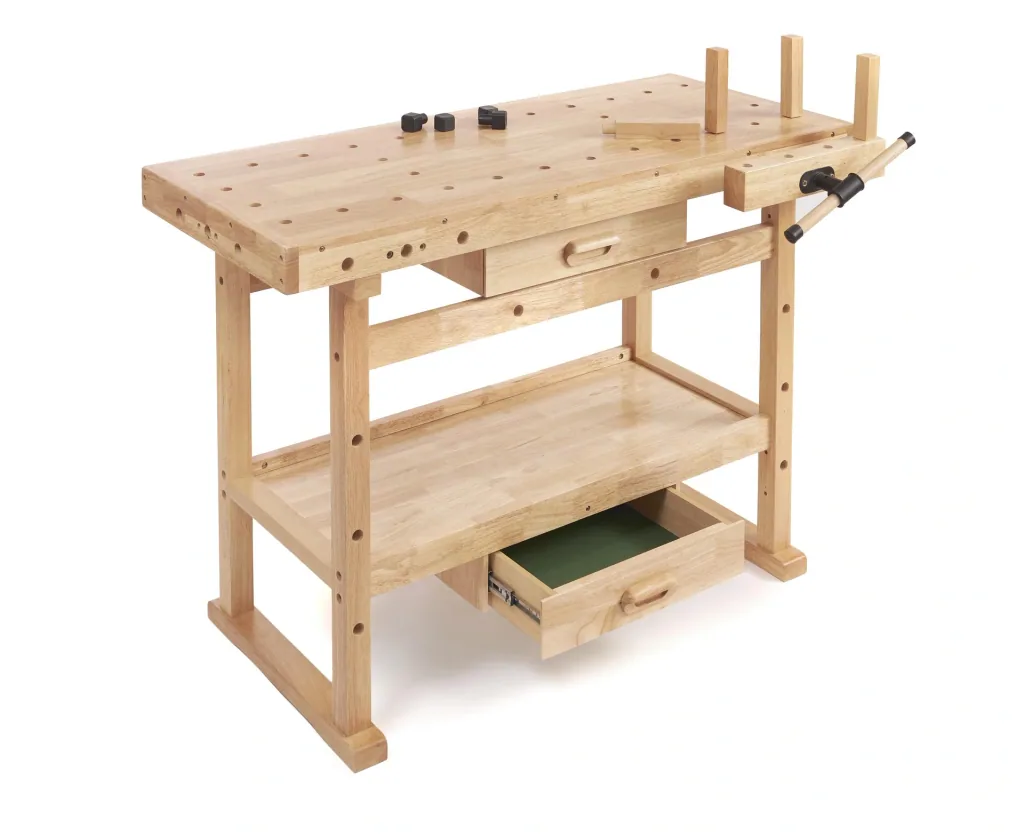 Hobelbank HB2 1220 x 510 x 840 mm (zonder extra planken en klemmen)