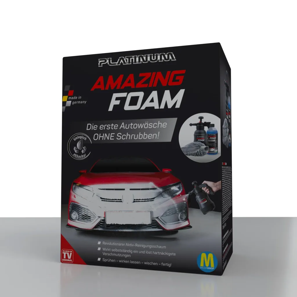 Amazing Foam 1 liter, Revolutionair actief reinigingsschuim
