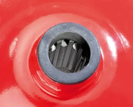 Kruiwagenwiel met as, boring 20 mm, schroefdraad 12 mm, 1 stuk