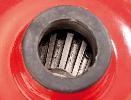 Kruiwagenwiel met as, boring 20 mm, schroefdraad 12 mm, 1 stuk