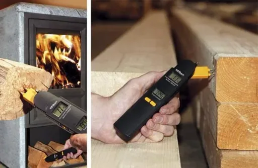 Vochtigheidsmeter 0-60% / Thermometer -10 tot +50°C