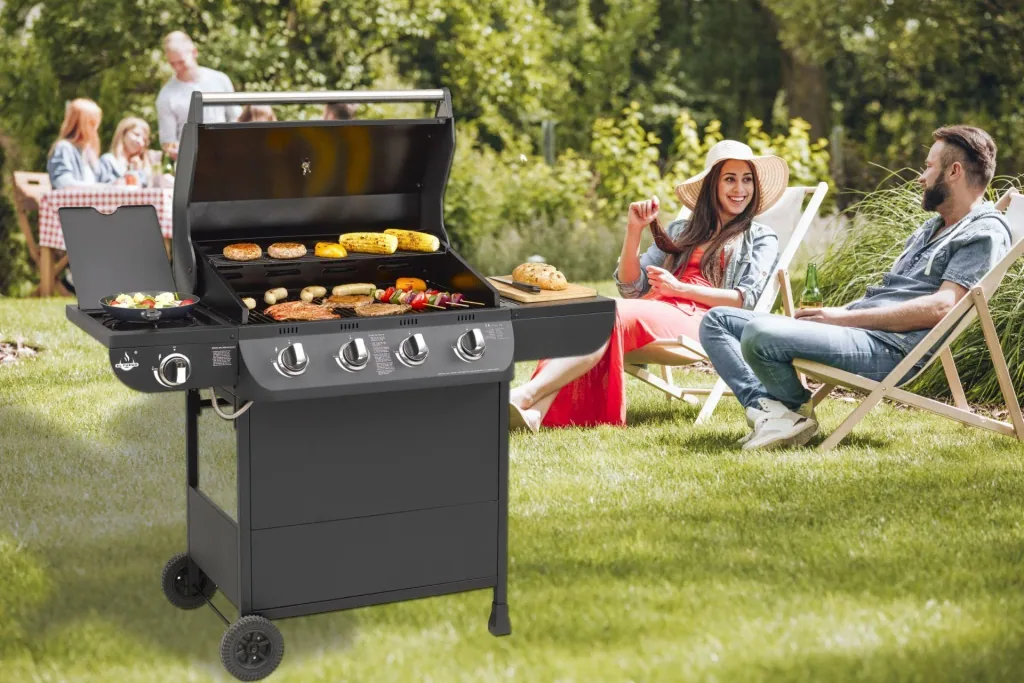 Gasgrill "Columbus" 4+1 brander