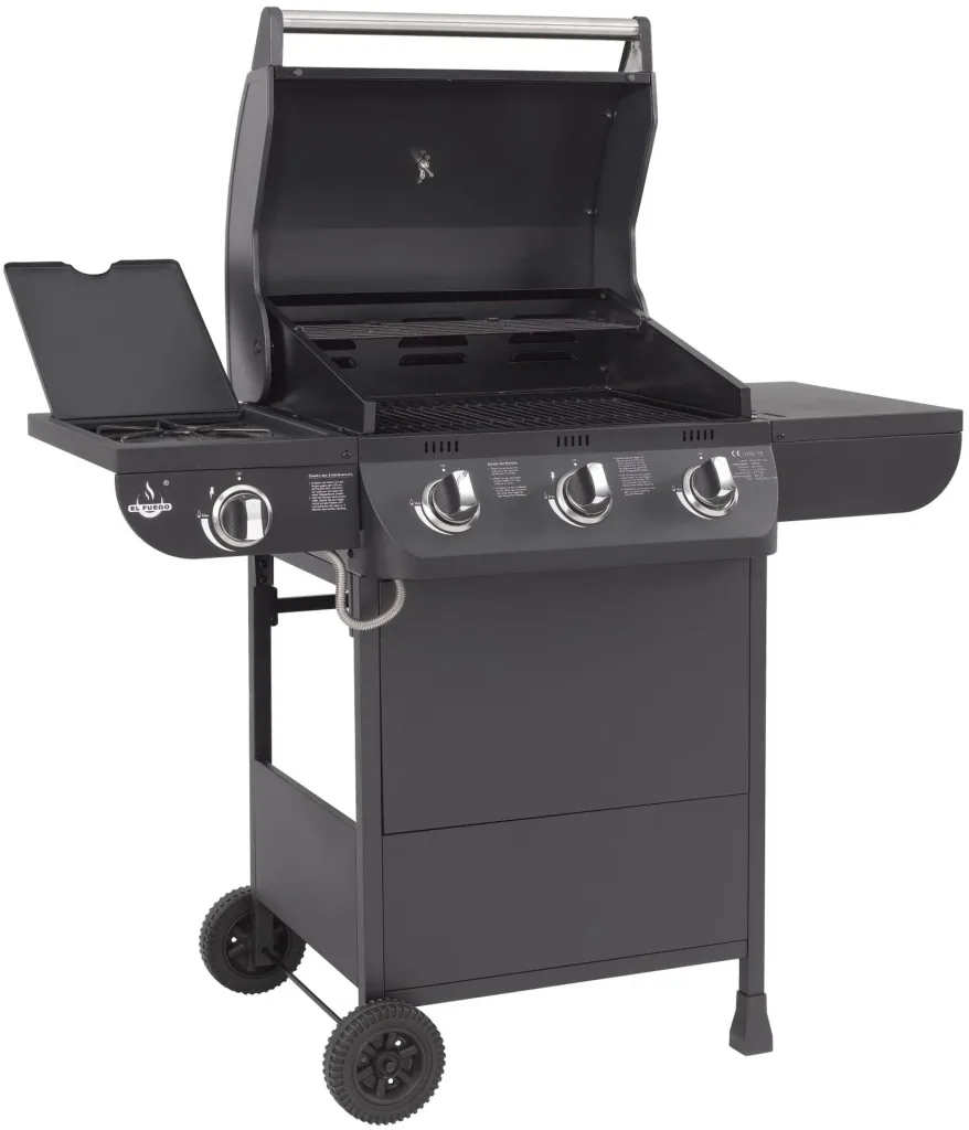 Gasgrill "Columbus" 3+1 branders