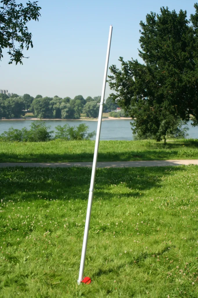 Peddy Shield aluminium telescoopmast en grondankerset