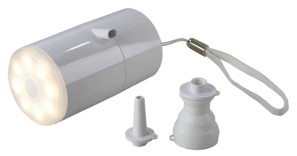 3-in-1 accu luchtpomp X-Pump, vacuümpomp en LED-lamp