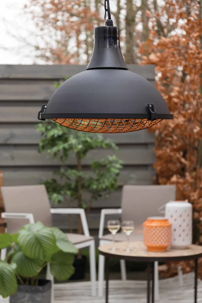 Hängeheizstrahler Indus II Bright Hanging Black 2100 Watt