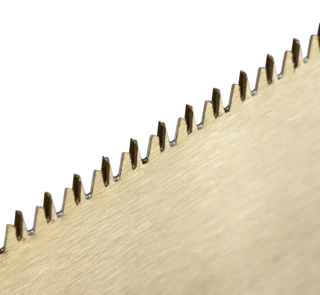 Fine-cutting saw set, 3 pieces, titanium-coated