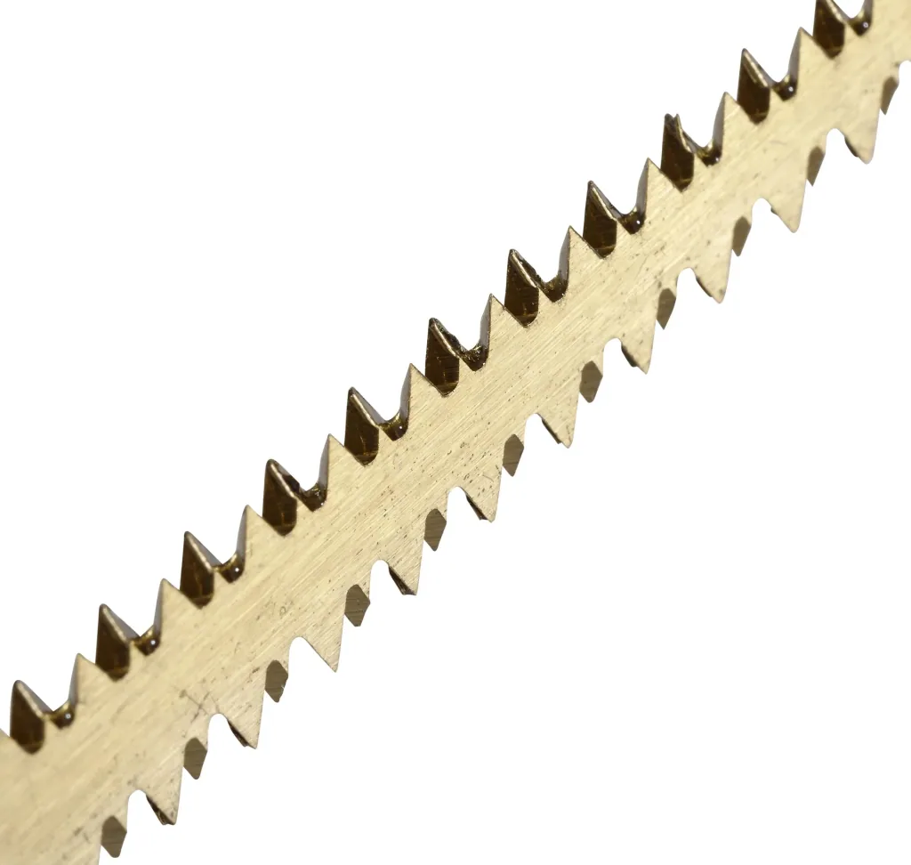 Fine-cutting saw set, 3 pieces, titanium-coated