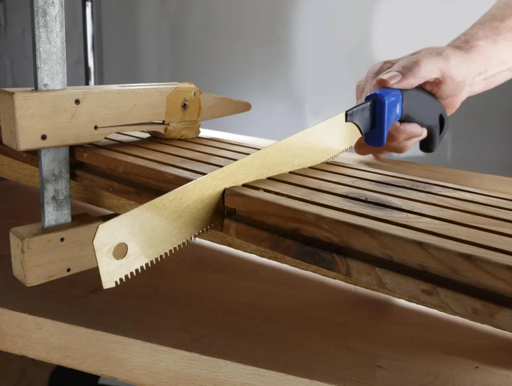 Fine-cutting saw set, 3 pieces, titanium-coated