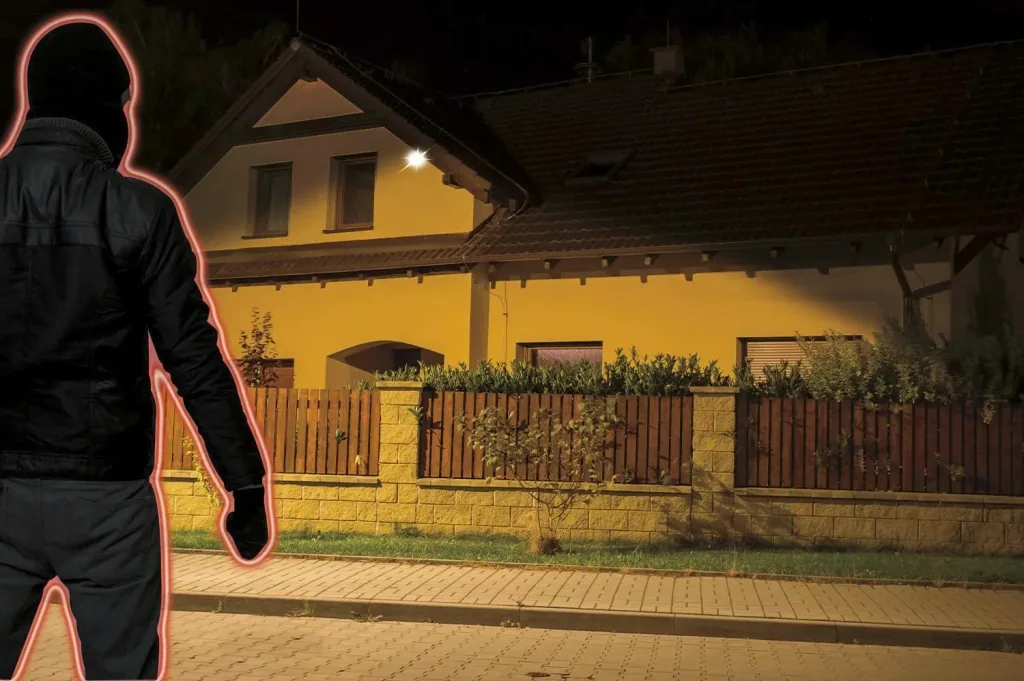 Solar outdoor light with motion detector and twilight sensor