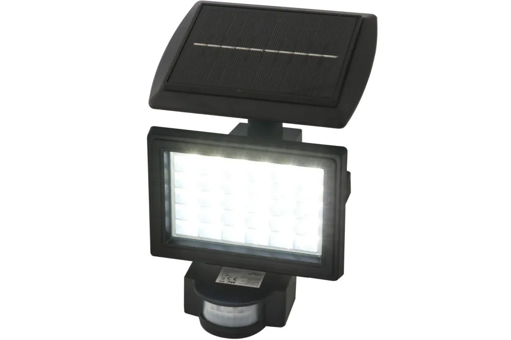 Zonne-energie wandschijnwerper 2-in-1 met bewegingsmelder