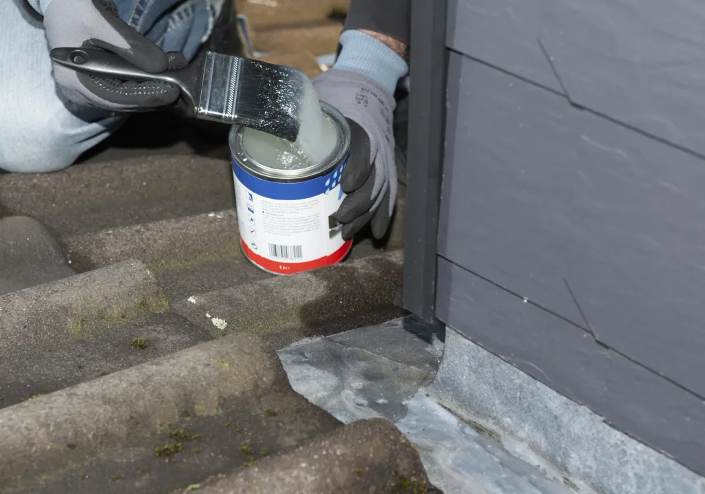 Aqua Dicht - grijze afdichtingsmassa, vezelversterkt, 1 L blik