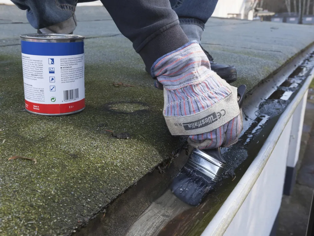 Aqua Dicht - transparante afdichtingsmassa, vezelversterkt, 1 L blik