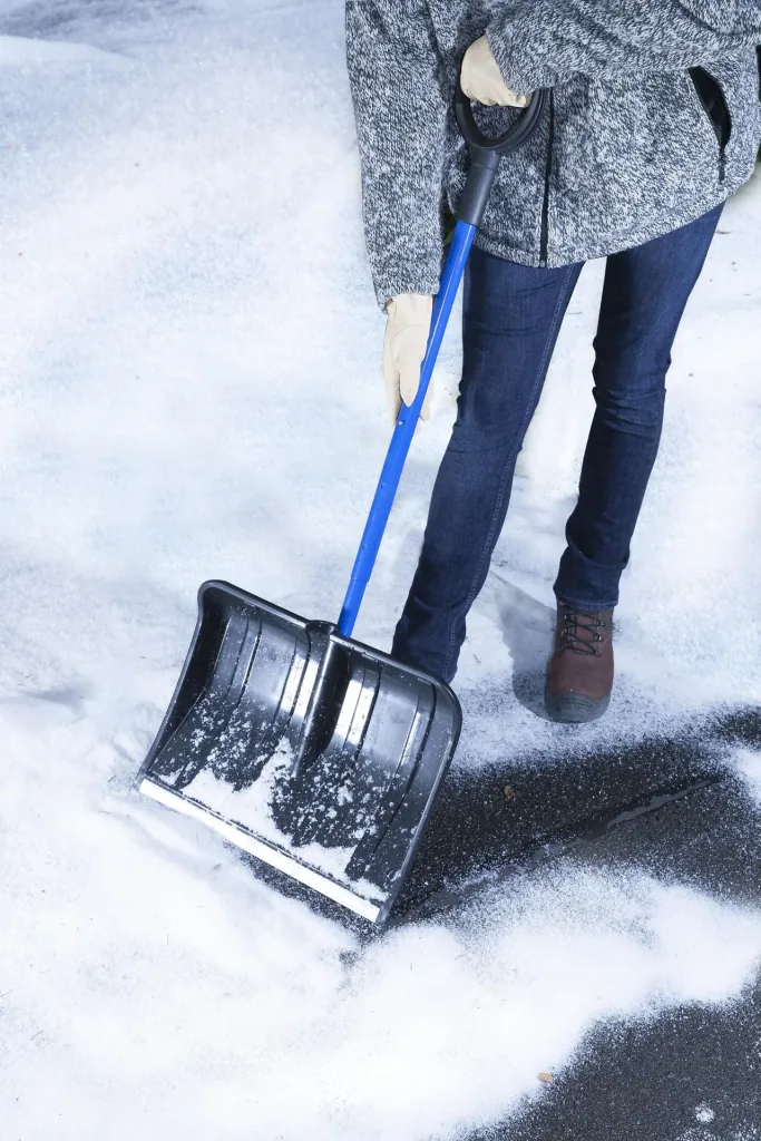 Telescopische sneeuwschop