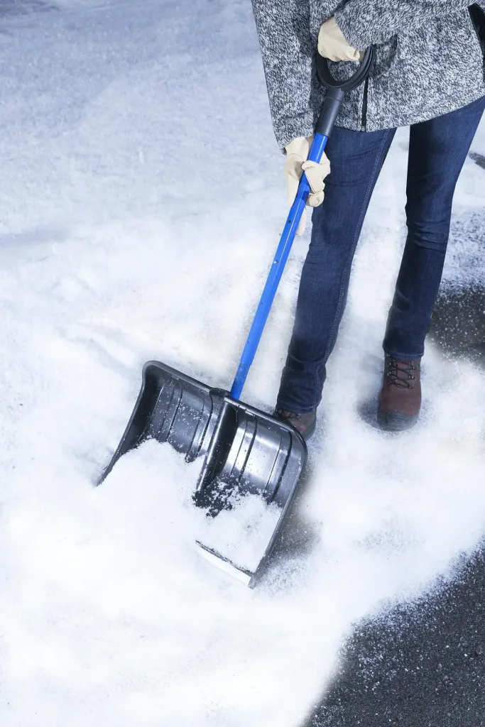 Telescopische sneeuwschop