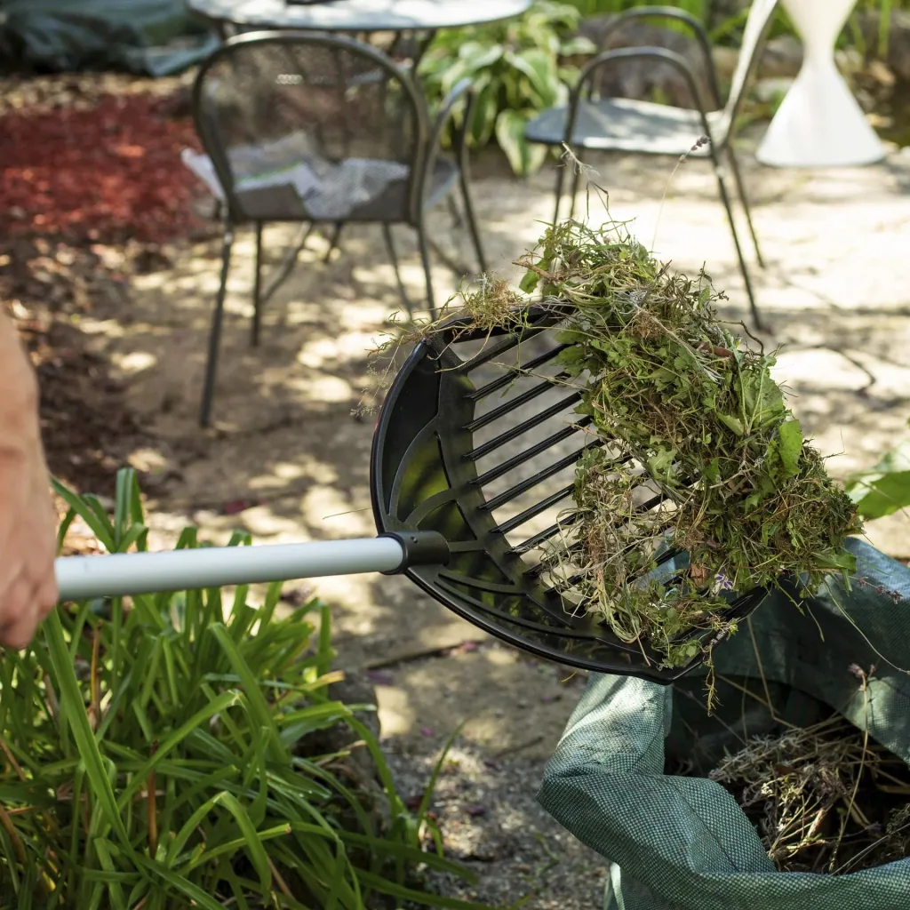 Grote tuin- en erfschop 3-in-1