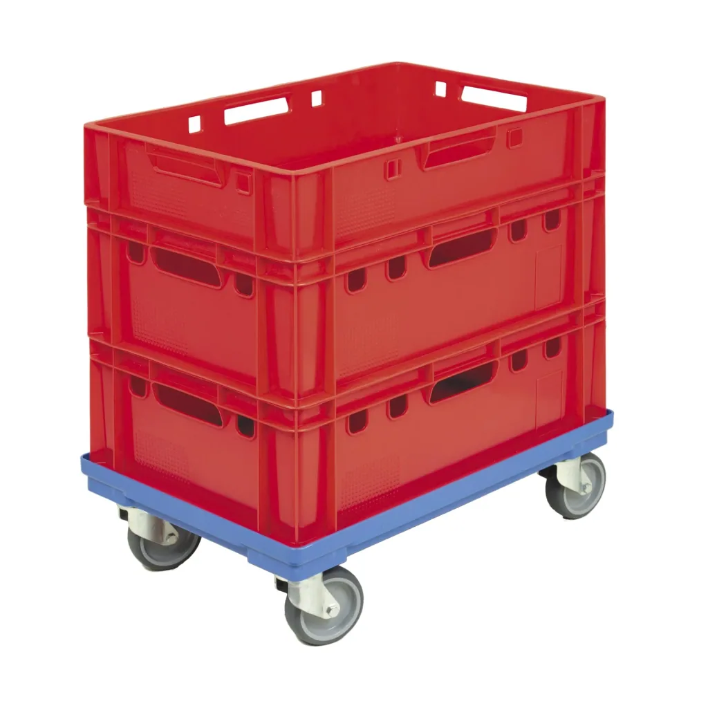 Euro vleescontainer E2 60x40x20 cm, rood