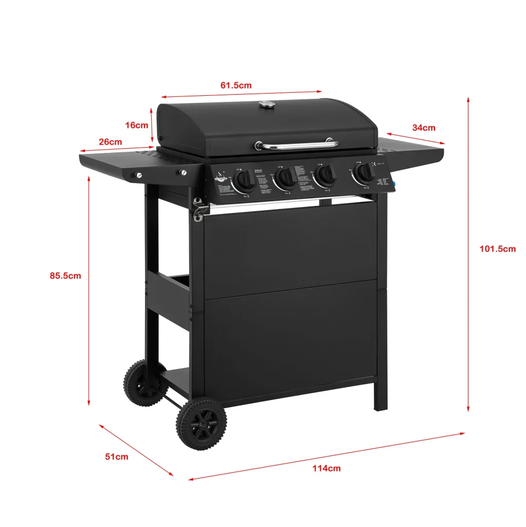 Gasbarbecue "San Jose" met 4 branders