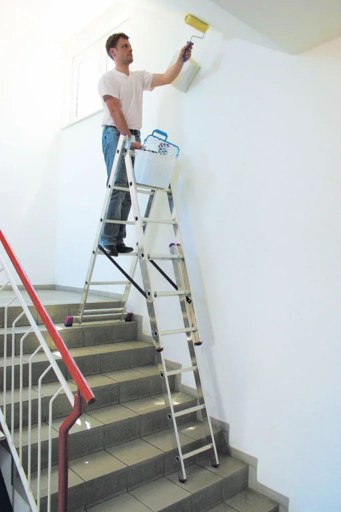 CORDA multi-purpose ladder 3x6 rungs stair version