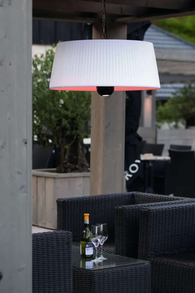 Hängeheizstrahler Artix Compact Bright Hanging White 1500 Watt