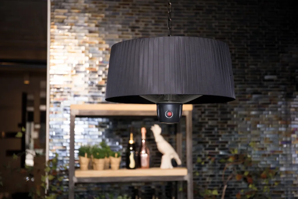 Hängeheizstrahler Artix Compact Bright Hanging Black 1500 Watt
