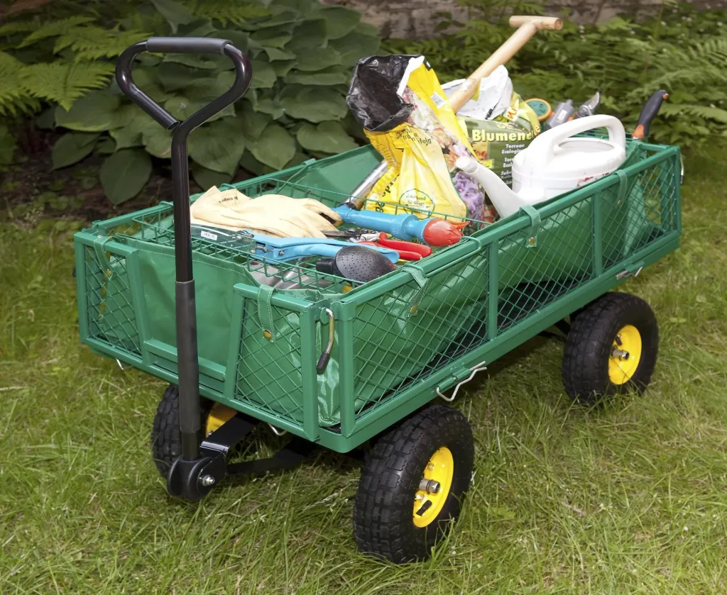 Universele tuintransportwagen