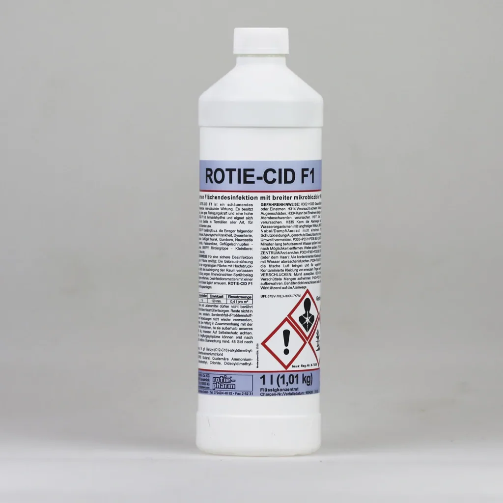 ROTIE-CID F1, disinfectant concentrate, 1 liter