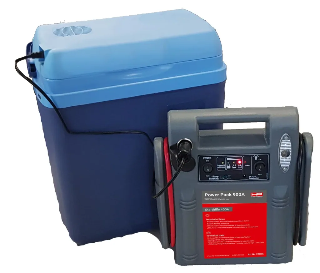 Powerpack 900 A - 15 AH - 12 Volt - 3 in 1 - Jump Starter - Work Light - Energy Station