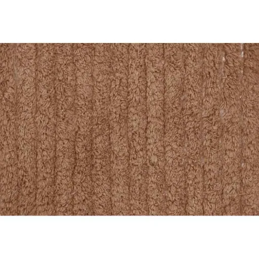 Lorena Canals wasbaar omkeerbaar vloerkleed "Reversible Duetto" bruin, Maat: 140 x 200 cm